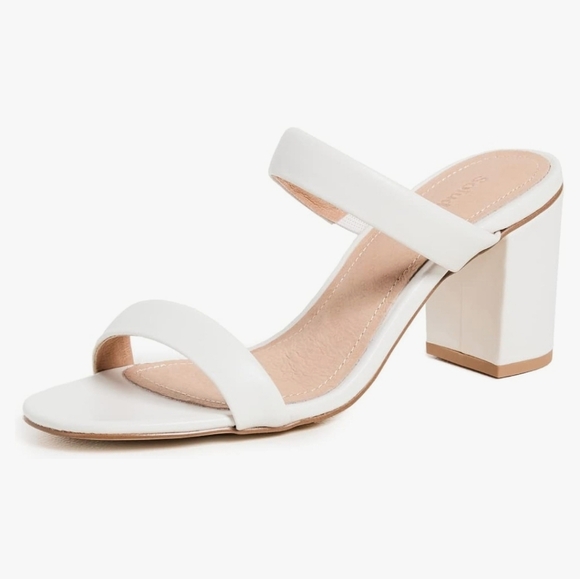 Soludos Ines Suede Heels Size 5.5 - Picture 1 of 9